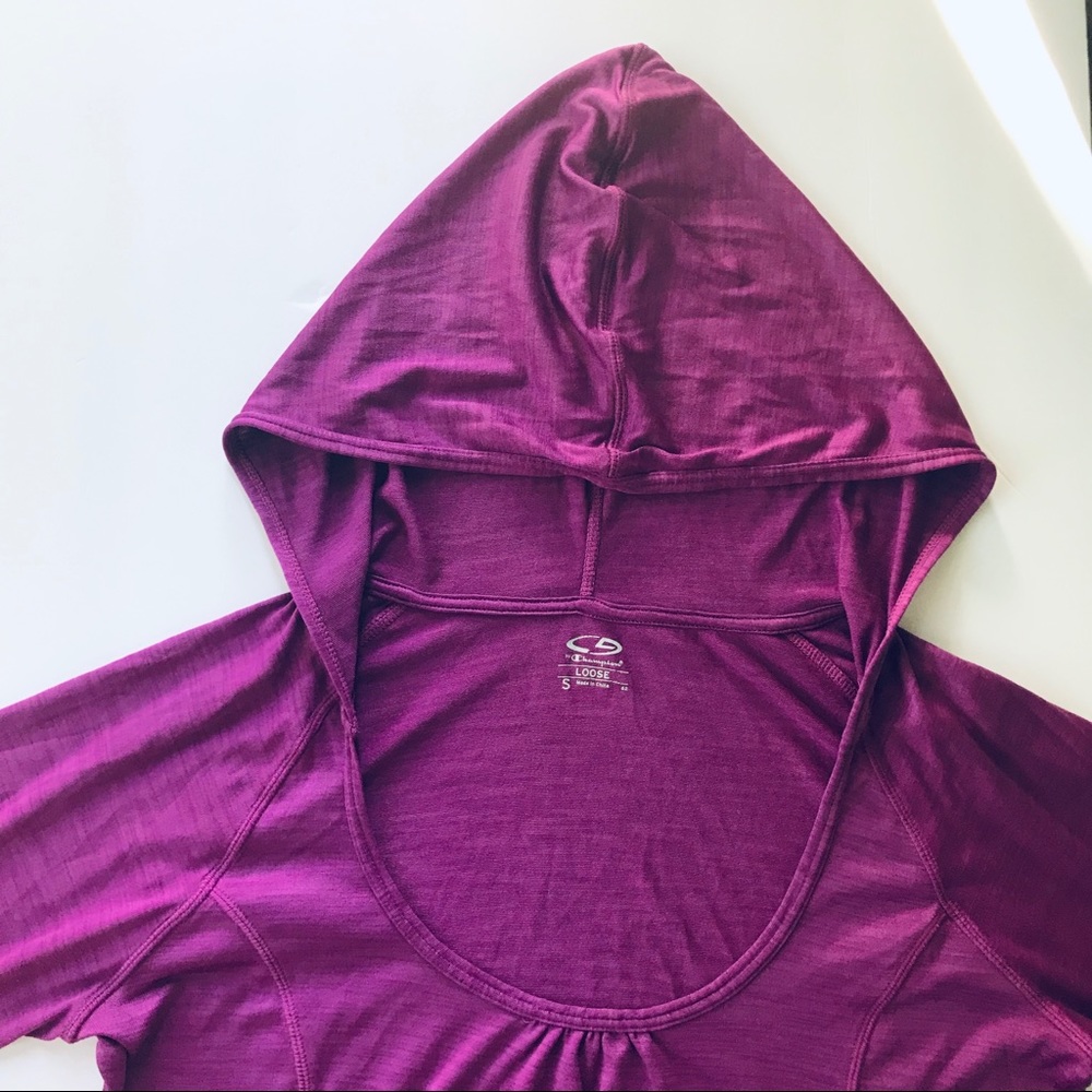 Champion Long sleeve top with hoodie